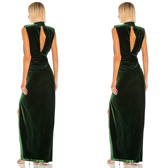 Ronny Kobo Velvet Dress 